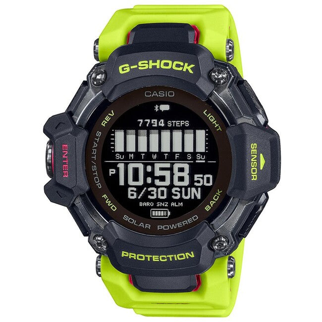 Casio G-Shock GBD-H2000-1A9ER orologio, nero/giallo