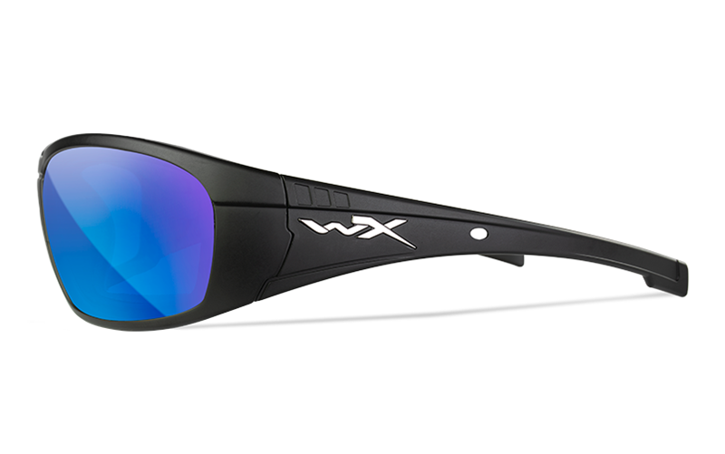 Wiley X Boss Polarized Sunglasses, Blue