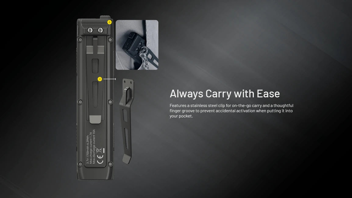 Nitecore EDC27 torcia uhi