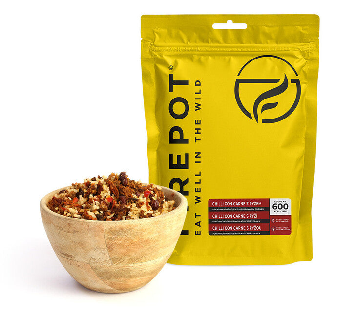 Firepot Chilli con carne con riso, 135g
