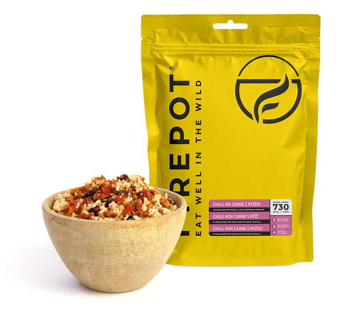 Firepot Chilli non carne con riso, 135g