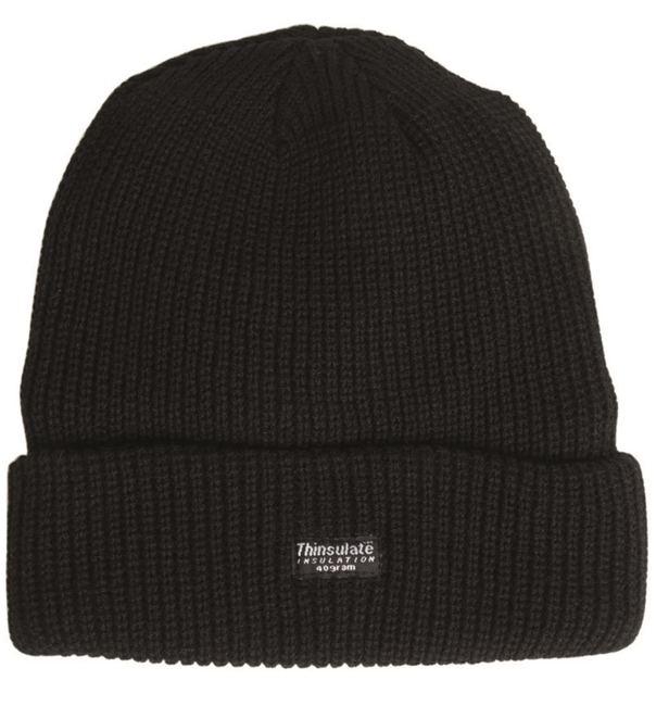 Mil-Tec Thinsulate™ berretto lavorato a maglia isolato, nera