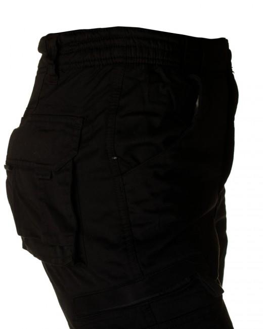 Loshan Elwood pantaloni imbottiti da uomo, neri
