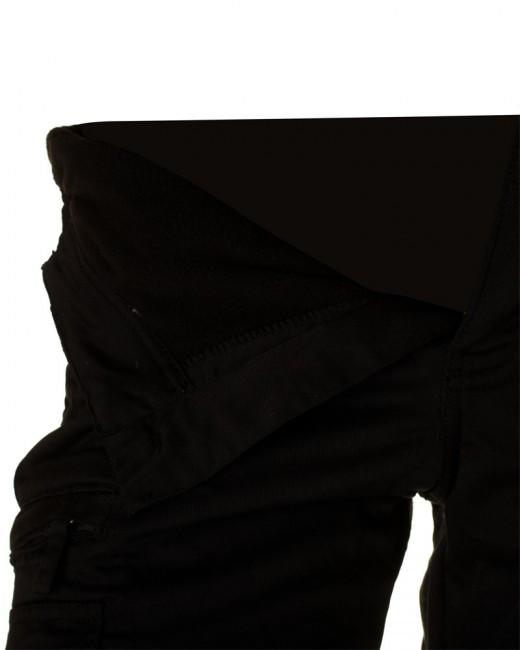 Loshan Elwood pantaloni imbottiti da uomo, neri