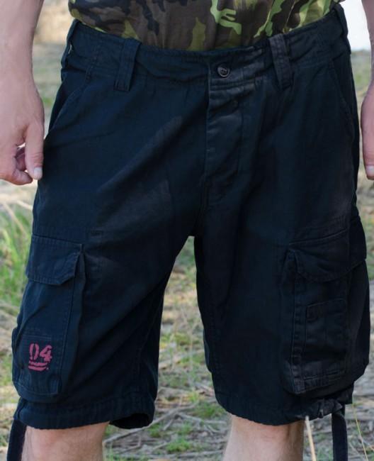 Surplus Vintage pantaloncini, nero