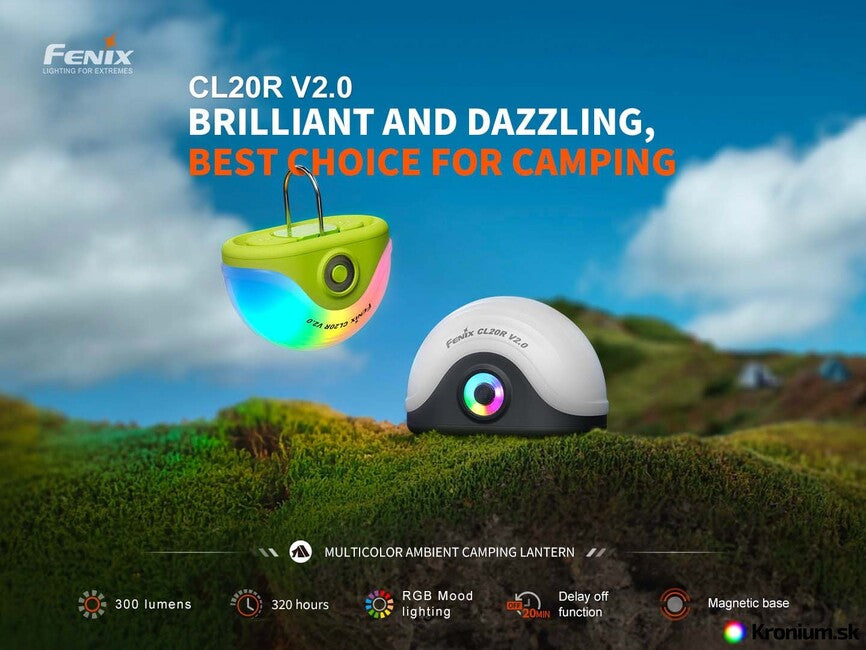 Fenix CL20R V2.0 lanterna, nera