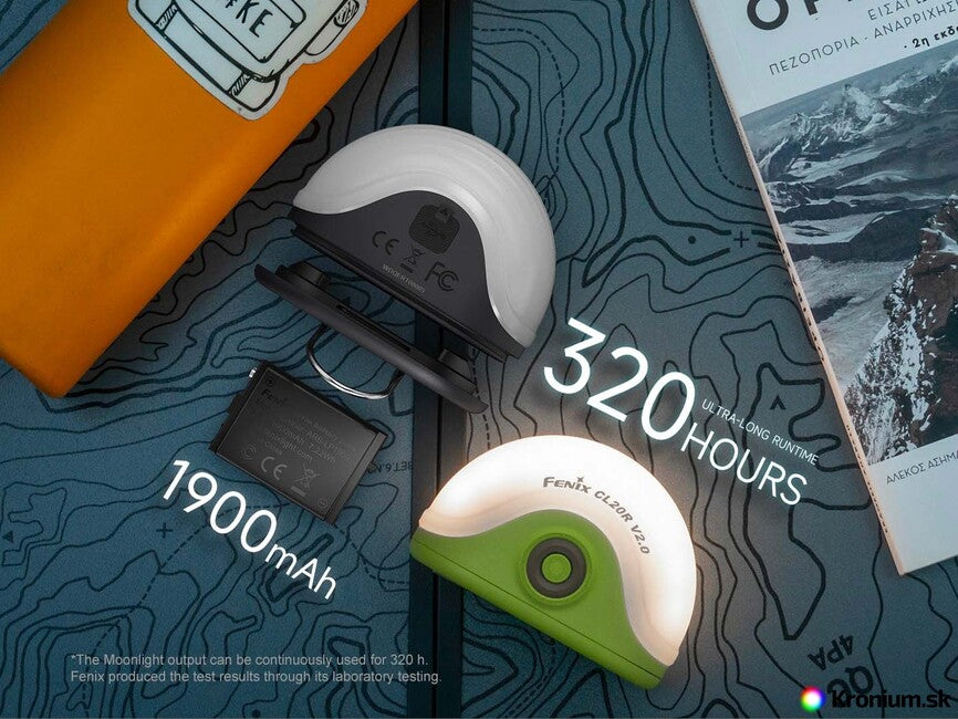 Fenix CL20R V2.0 lanterna, verde