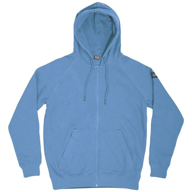 CloMod "blank" Felpa con cerniera, dawn blue