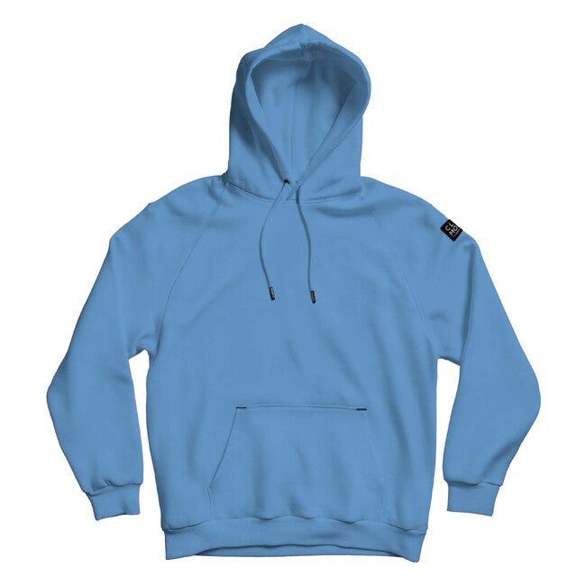 CloMod "blank" felpa con cappuccio, dawn blue