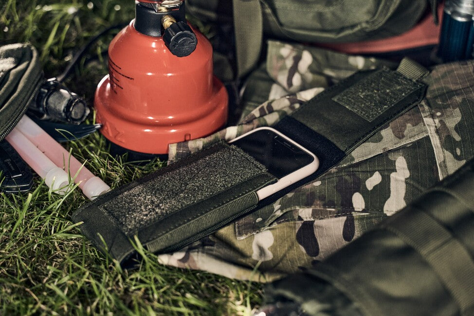 Brandit Custodia per cellulare grande, multicam
