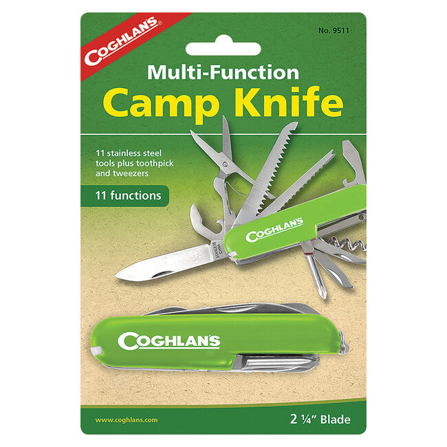 Coghlans Camp coltello tascabile 11 funzioni