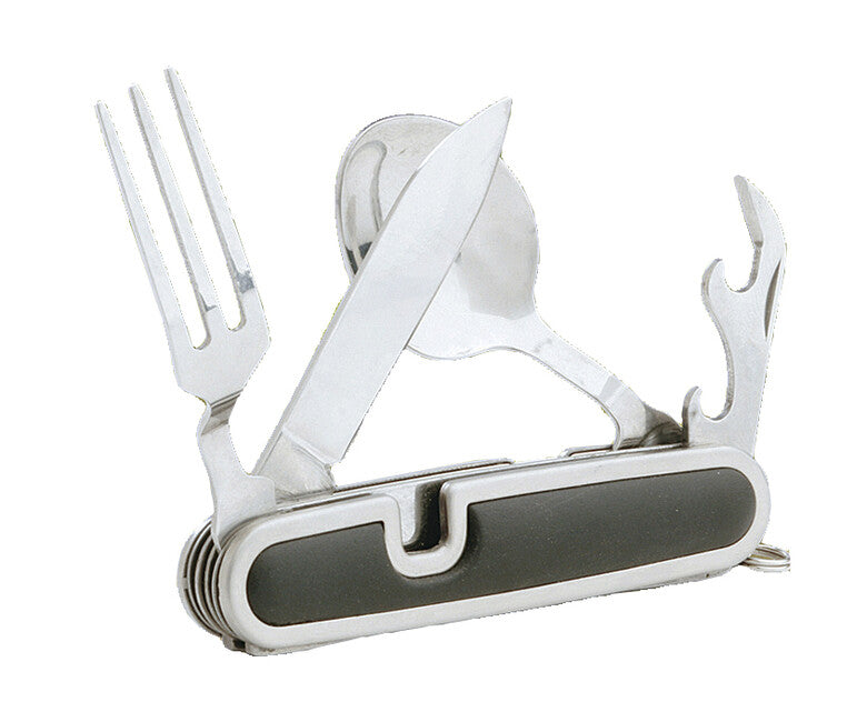 Coghlans Camper`s Knife set di posate pieghevoli compatte