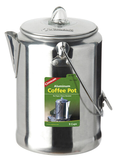 Coghlans Cl Percolatore in alluminio per caffé 9 tazze