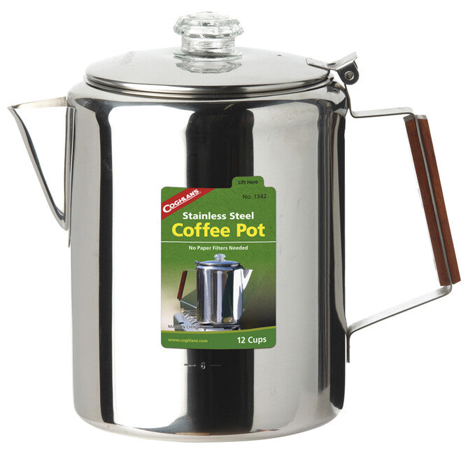Coghlans CL caffettiera acciaio inox 12 tazze