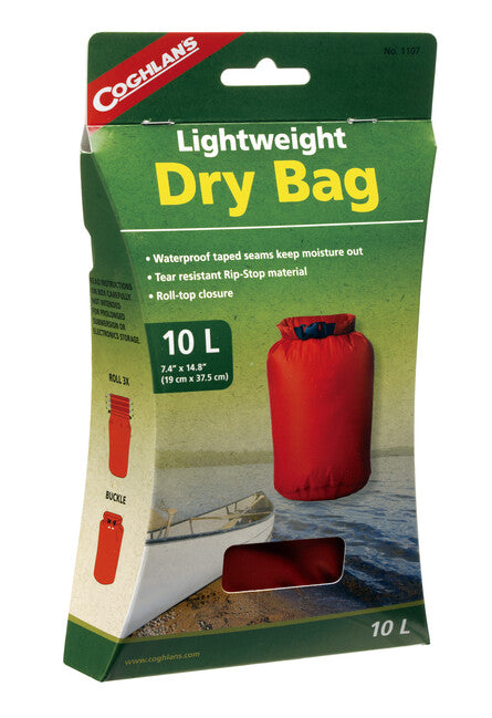 Coghlans Zaino in nylon impermeabile Ripstop Stuff bag 19 x 38 cm