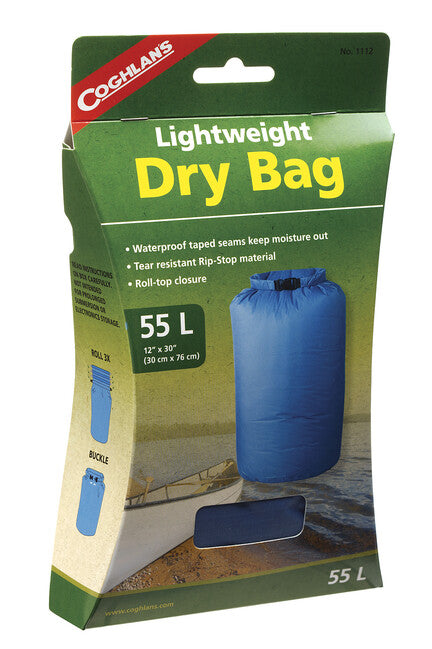 Coghlans Zaino in nylon impermeabile Ripstop Stuff bag 30 x 76 cm