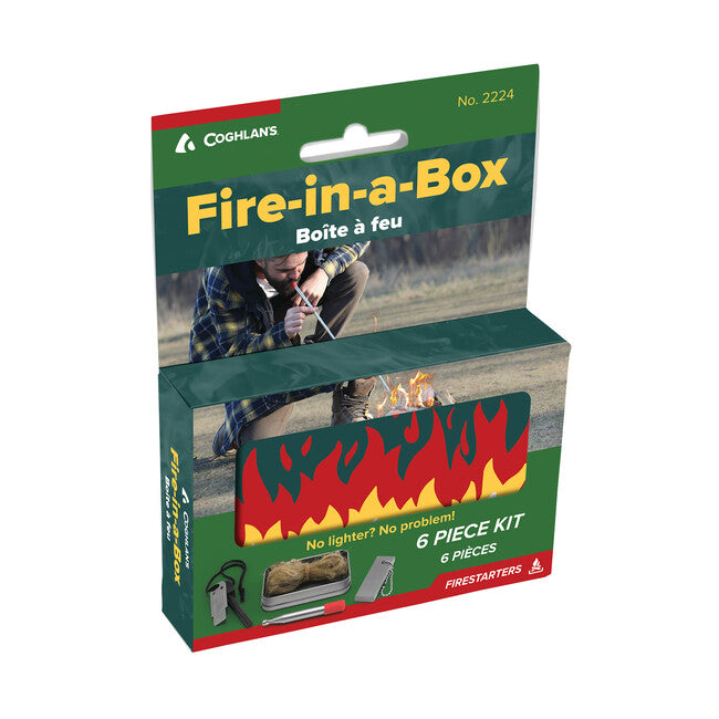 Coghlans Fire in a box kit di accensione del fuoco