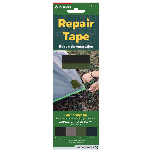 Coghlans Nastro di riparazione in nylon 4 toppe