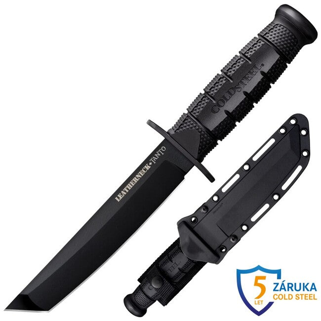 Cold Steel Leatherneck tanto coltello a lama fissa (tedesco D2)