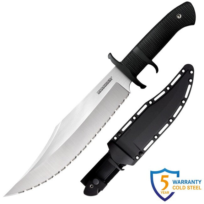 Cold Steel Marauder Serrated coltello a lama fissa (AUS8A)