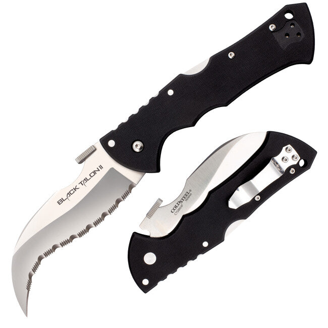 Cold Steel Black Talon 2 Serrated, black