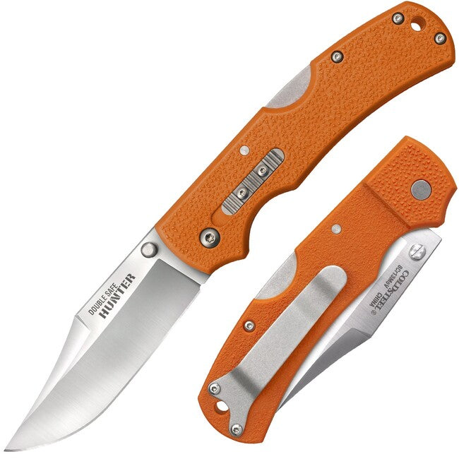 Cold Steel Double Safe Hunter coltello da chiusura, arancione