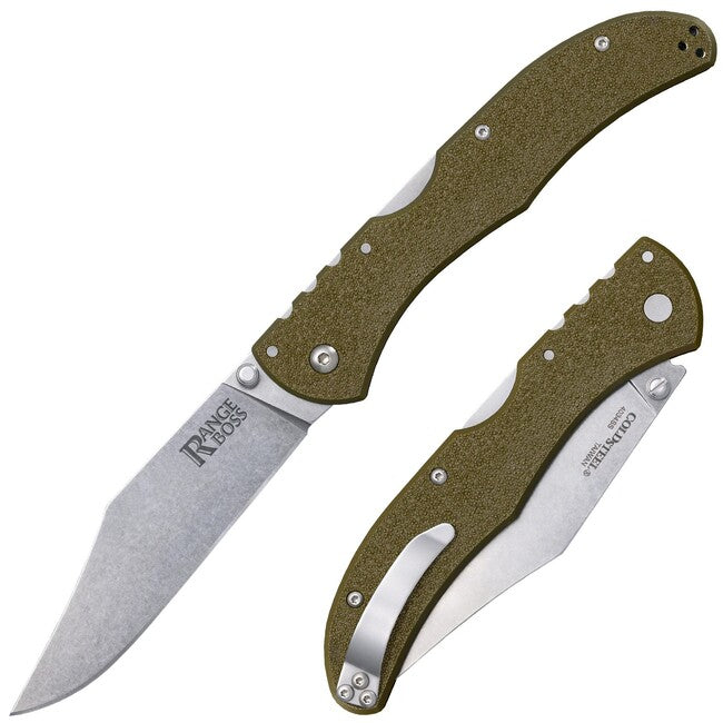 Cold Steel Boss coltello da chiusura, verde od