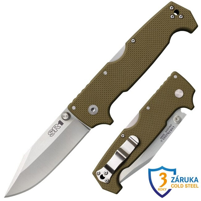Cold Steel SR1 coltello da chiusura in acciaio inox (S35VN)