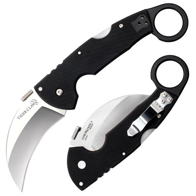 Cold Steel Tiger Claw coltello pieghevole plain edge