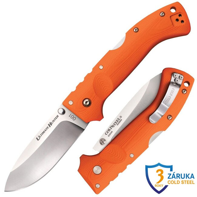 Cold Steel Ultimate Hunter coltello, arancione (S35VN)
