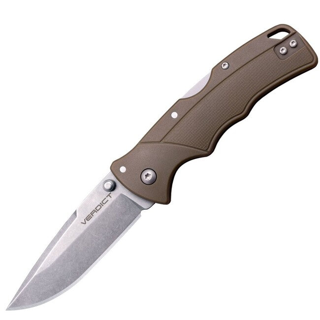Cold Steel Verdict Coltello da chiusura 4116SS verdit spear point maniglia fde gfn