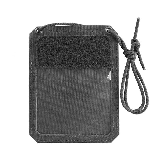 Combat Systems Porta badge, nero