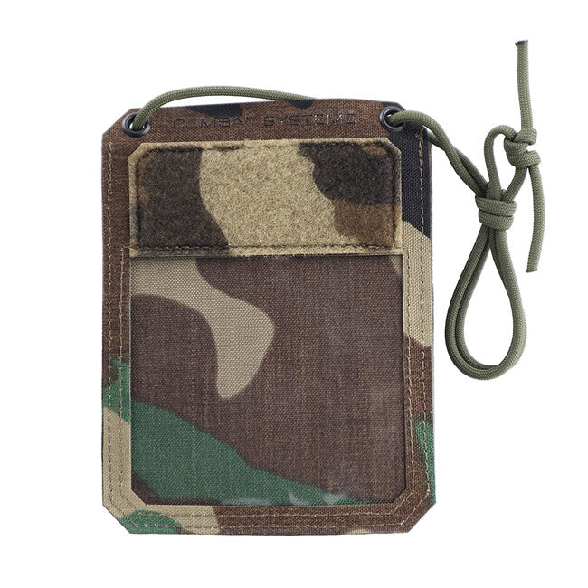 Combat Systems fondina portabadge per documenti, m81 woodland
