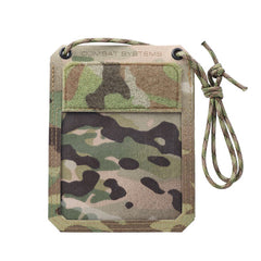 Combat Systems Badge Holder Document Case, Multicam Black