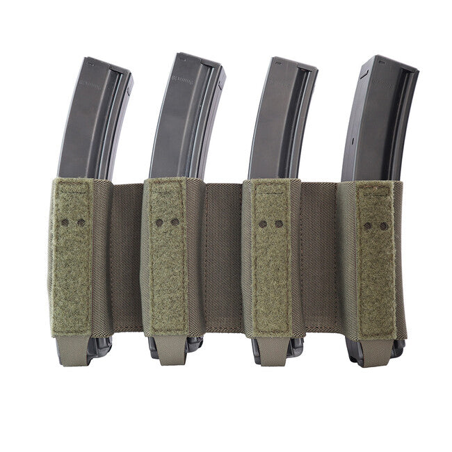 Combat Systems Quad SMG inserto elastico per caricatore, verde ranger