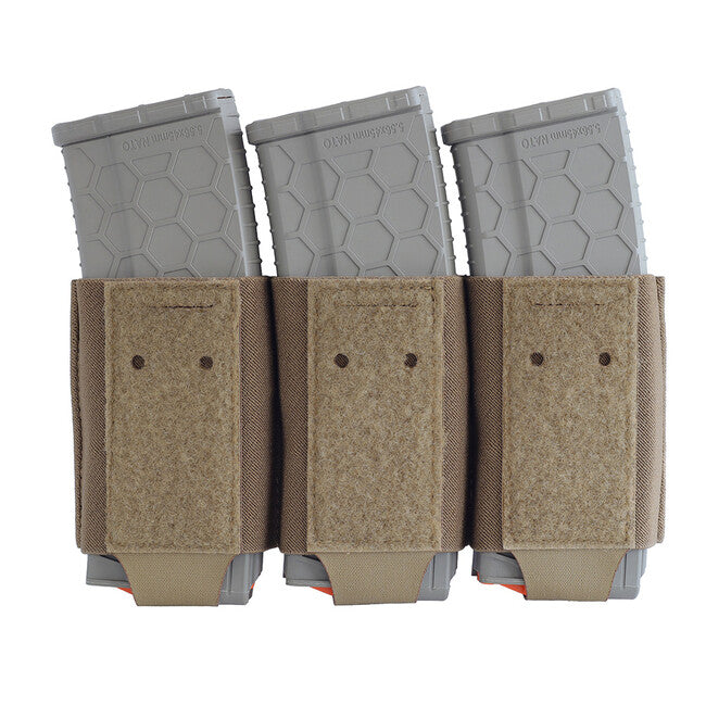 Combat Systems Triple AR inserto elastico per caricatore, marrone coyote