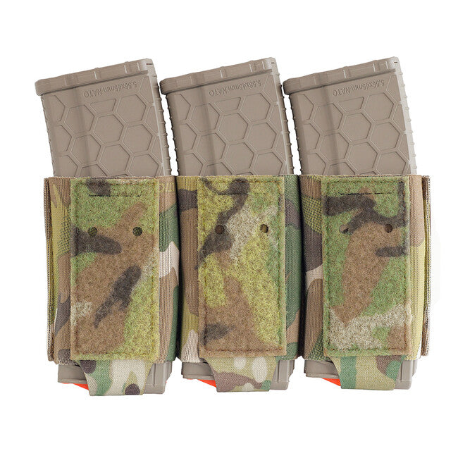 Combat Systems Triple AR inserto elastico per caricatore, multicam