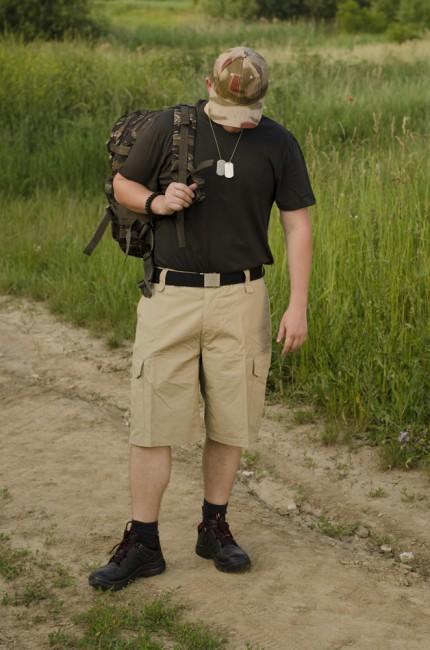 Helikon-Tex CPU Rip-Stop pantaloncini, khaki
