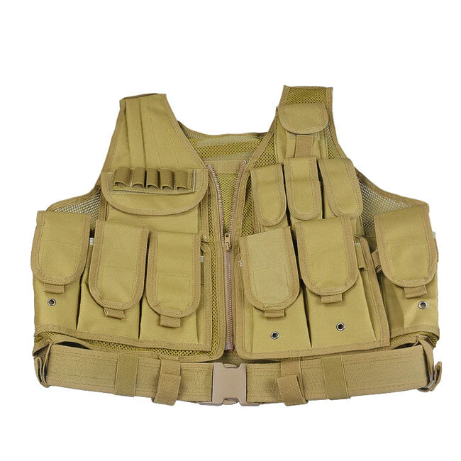 DRAGOWA Tactical Gilet tattico, nero