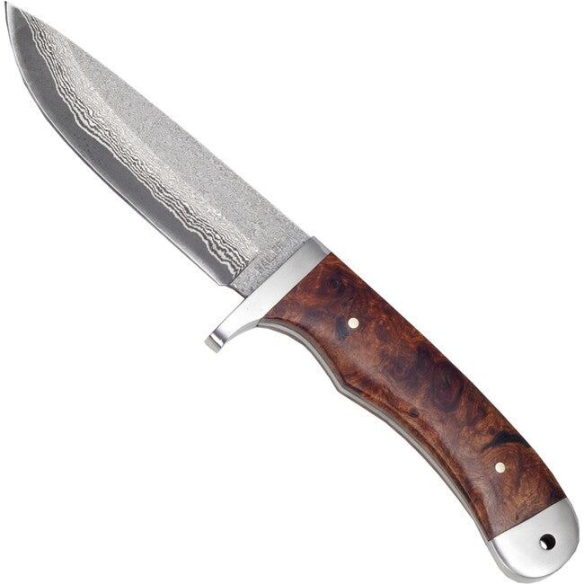 Haller Damast Coltello di sopravvivenza con acciaio damascato Damast 71 Lagen 80620