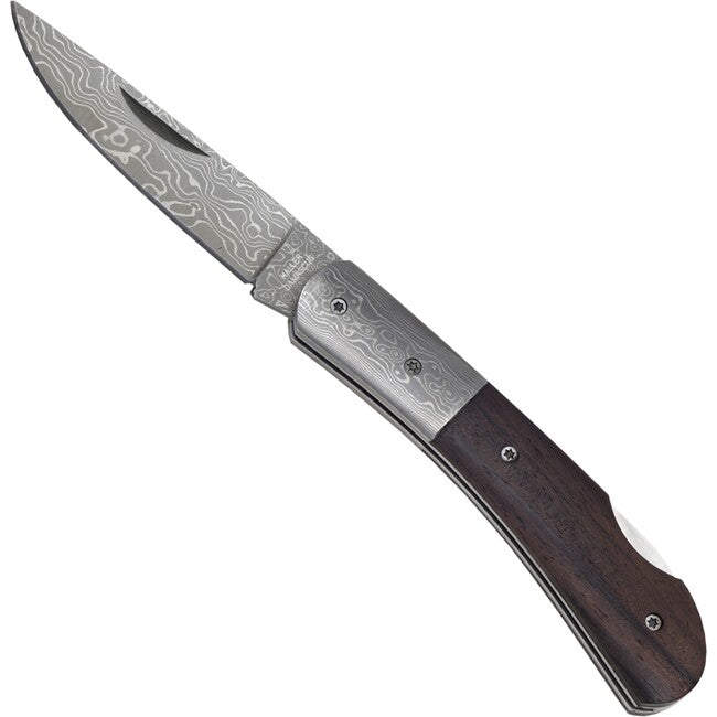 Haller Damast Coltello da sopravvivenza in acciaio damasco, ebano 42968