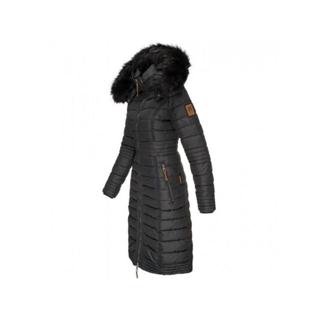 Navahoo Umay cappotto trapuntato da donna, antracite