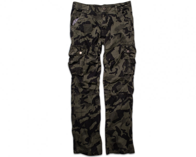 O&T Modatimes classic pantaloni da donna, woodland