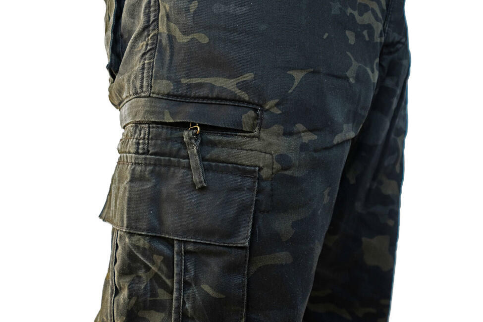 Loshan Ragnar pantaloni da uomo, camo scuro