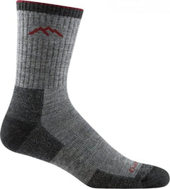 Darn Tough Hiker Micro Crew Midweight κάλτσες πεζοπορίας με ενίσχυση, Charcoal