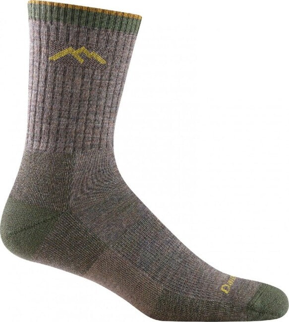 Darn Tough Hiker Micro Crew calzini medio leggero con cuscino, taupe