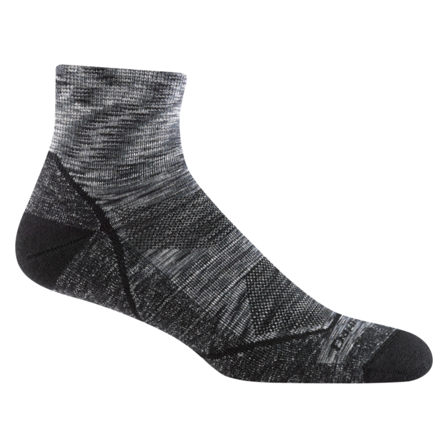 Darn Tough Light Hiker 1/4 calzini leggero con cuscino, space gray