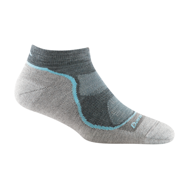 Darn Tough Light Hiker No Show calzini leggero con cuscino, slate