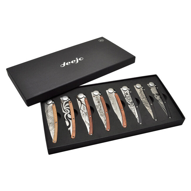 Deejo Tattoo set di 8 coltelli