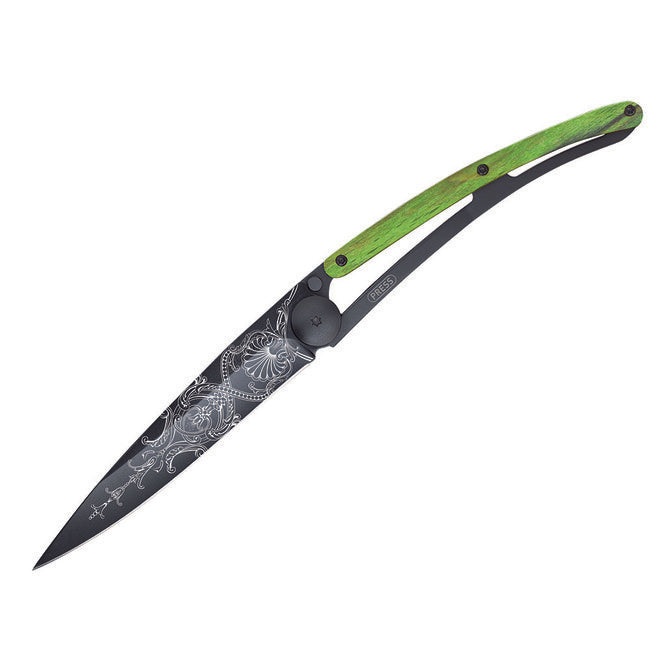 Deejo Black tattoo verde faggio Versailles, beech